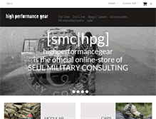 Tablet Screenshot of highperformancegear.de